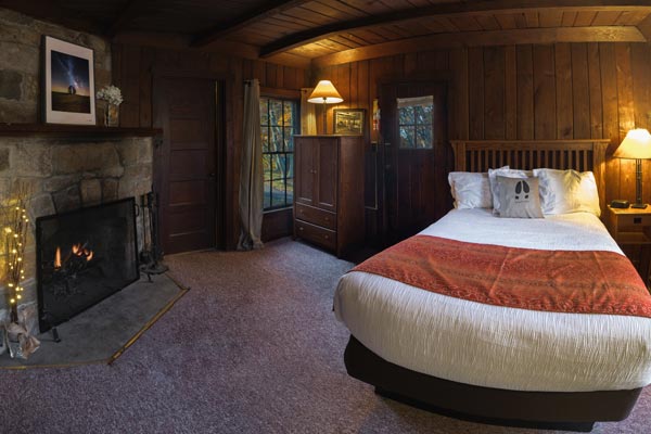 Cabin Room at Big Meadows Lodge in Shenandoah National Park
